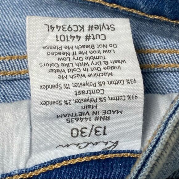 KanCan Layla High Rise Ankle Skinny Jeans Light Wash Women's Size 13/30 - Picture 5 of 15